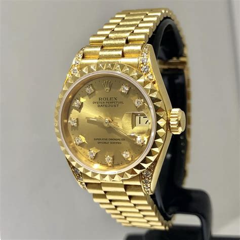 rolex de oro mujer|rolex precios originales.